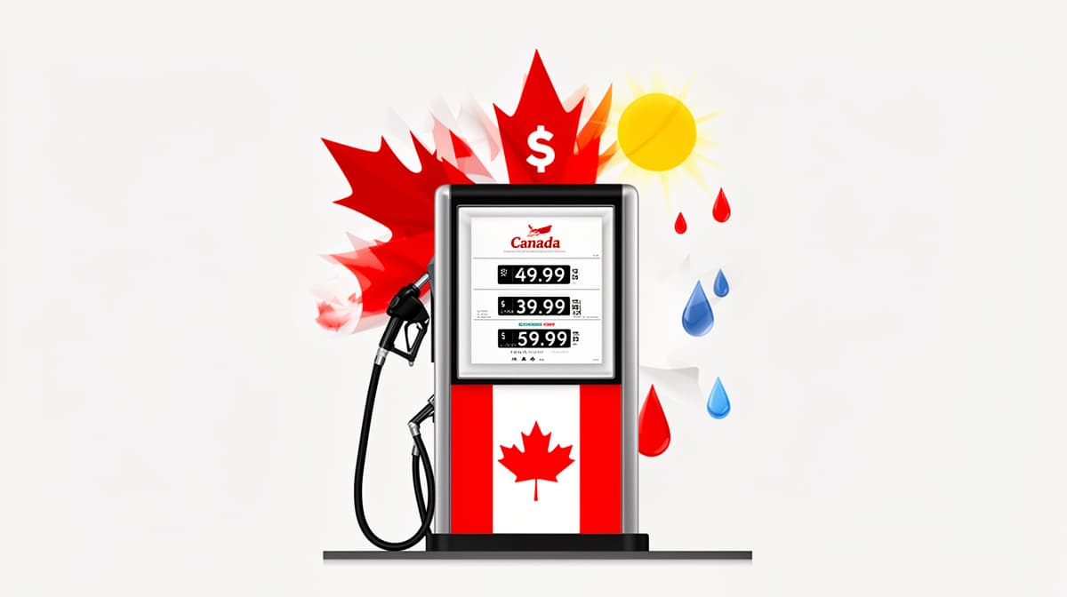Taxe fédérale sur l'essieu suspendue : Les Canadiens feront des économies à la pompe cet été