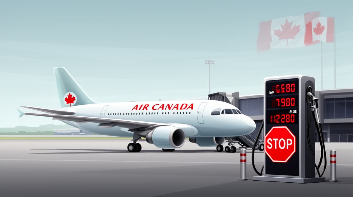 Air Canada sospende i voli per New York mentre i costi del carburante schizzano alle stelle