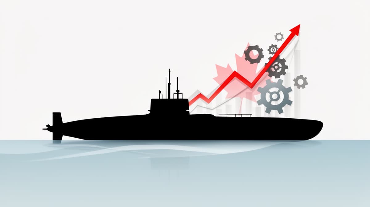 La décision de sous-marins de plusieurs milliards de dollars du Canada : retombées économiques et emplois